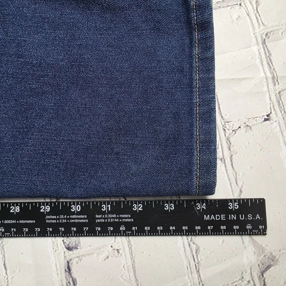 Carhartt Jeans Mens 36/35 Modern Fit Straight Blue  Denim Jeans